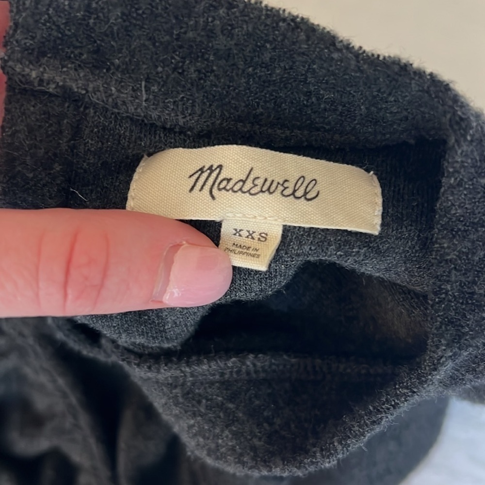 Madewell Puff Sleeve Detail Top - Picture 5 of 5